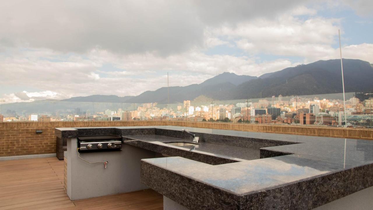 Апартаменти Wh Nuevo Piso, Zona Financiera, Vista A La Ciudad Богота Екстер'єр фото