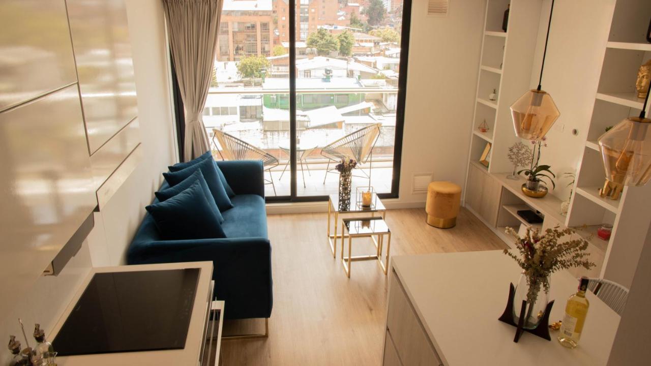 Апартаменти Wh Nuevo Piso, Zona Financiera, Vista A La Ciudad Богота Екстер'єр фото